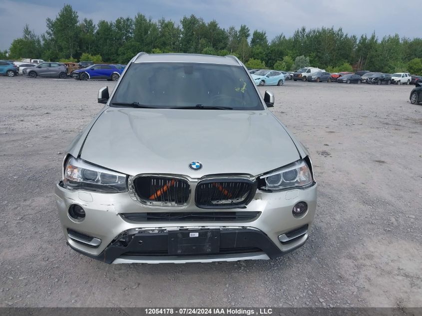 2015 BMW X3 VIN: 5UXWX9C57F0D52441 Lot: 12054178