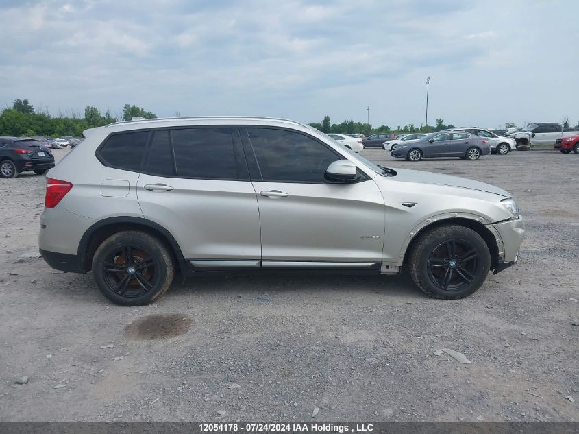 2015 BMW X3 VIN: 5UXWX9C57F0D52441 Lot: 12054178