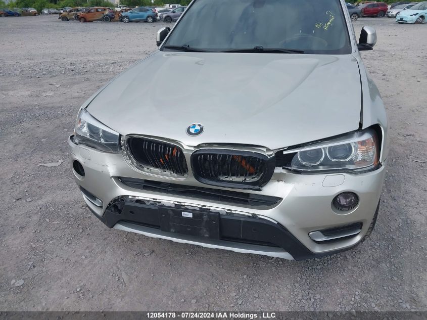 2015 BMW X3 VIN: 5UXWX9C57F0D52441 Lot: 12054178