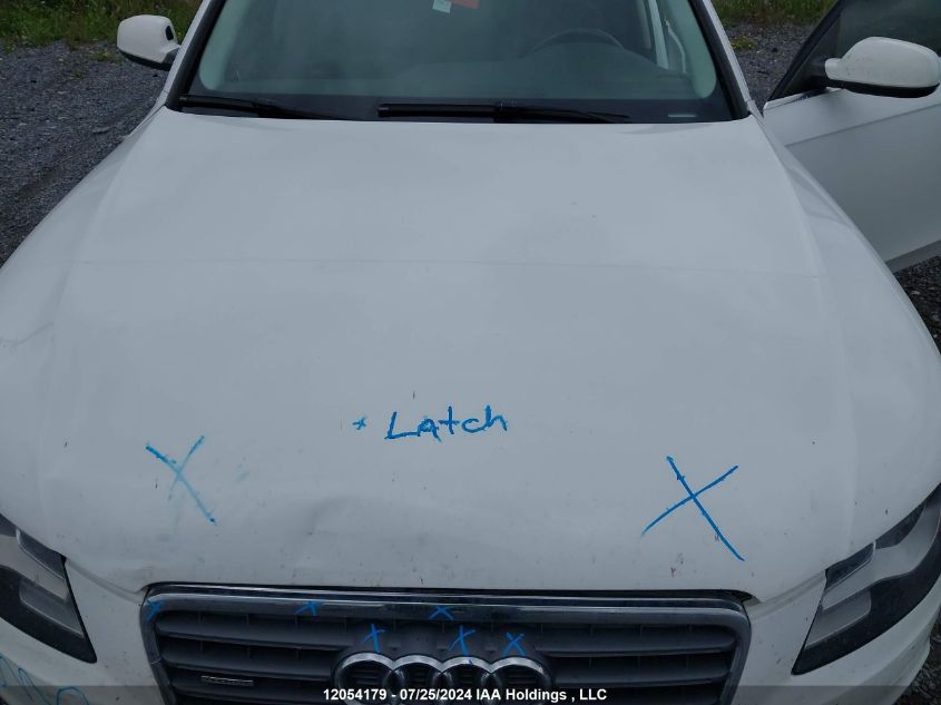 2012 Audi A4 VIN: WAUKFCFL4CN004910 Lot: 12054179