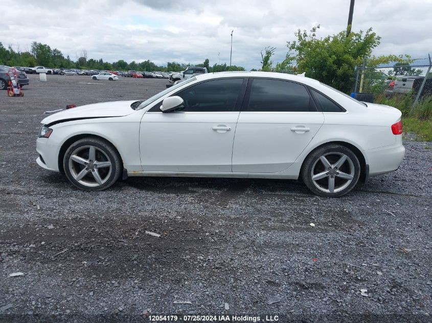 2012 Audi A4 VIN: WAUKFCFL4CN004910 Lot: 12054179