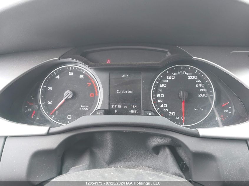 2012 Audi A4 VIN: WAUKFCFL4CN004910 Lot: 12054179