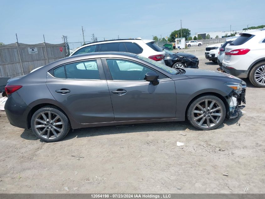 2018 Mazda 3 Grand Touring VIN: 3MZBN1W35JM238469 Lot: 12054198