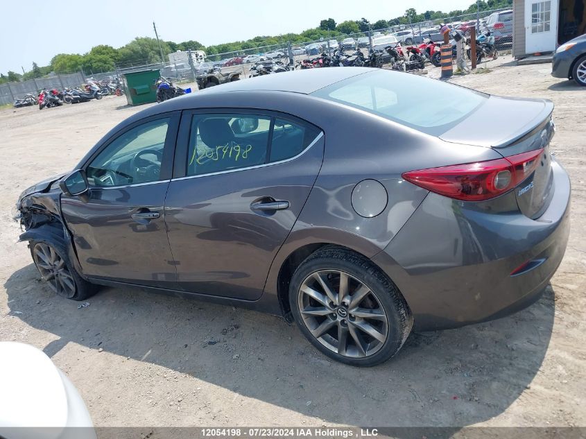 2018 Mazda 3 Grand Touring VIN: 3MZBN1W35JM238469 Lot: 12054198