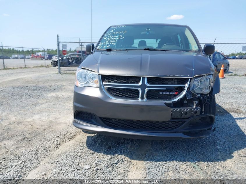 2016 Dodge Grand Caravan Se VIN: 2C4RDGBG9GR390921 Lot: 12054209