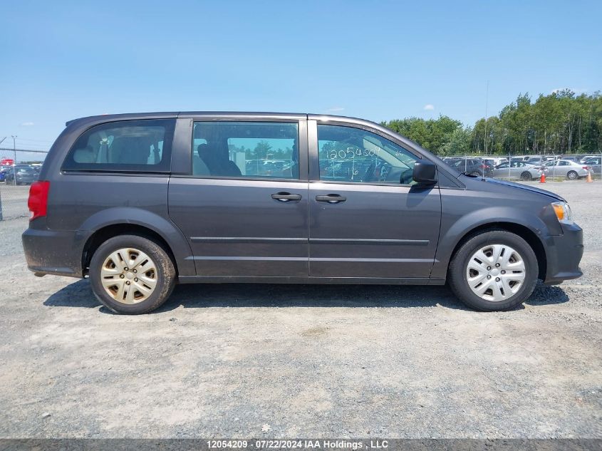 2016 Dodge Grand Caravan Se VIN: 2C4RDGBG9GR390921 Lot: 12054209