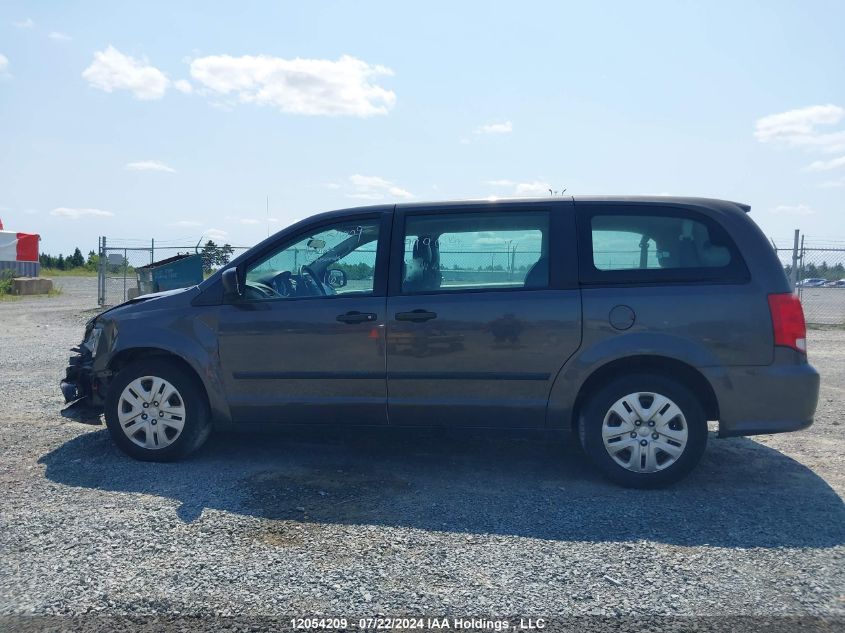 2016 Dodge Grand Caravan Se VIN: 2C4RDGBG9GR390921 Lot: 12054209