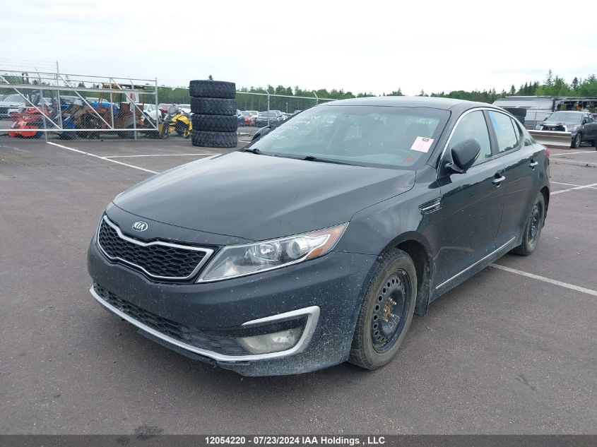 2013 Kia Optima Hybrid VIN: KNAGM4AD4D5046030 Lot: 12054220