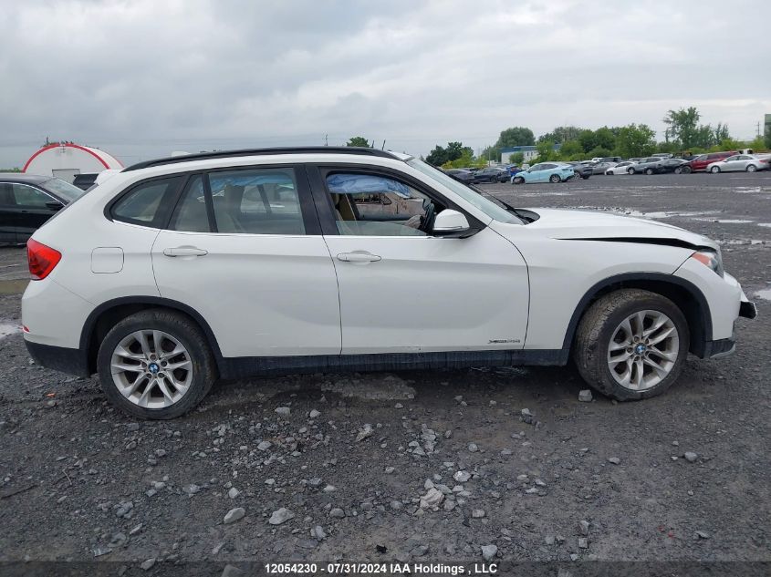 2015 BMW X1 VIN: WBAVL1C50FVY27256 Lot: 12054230