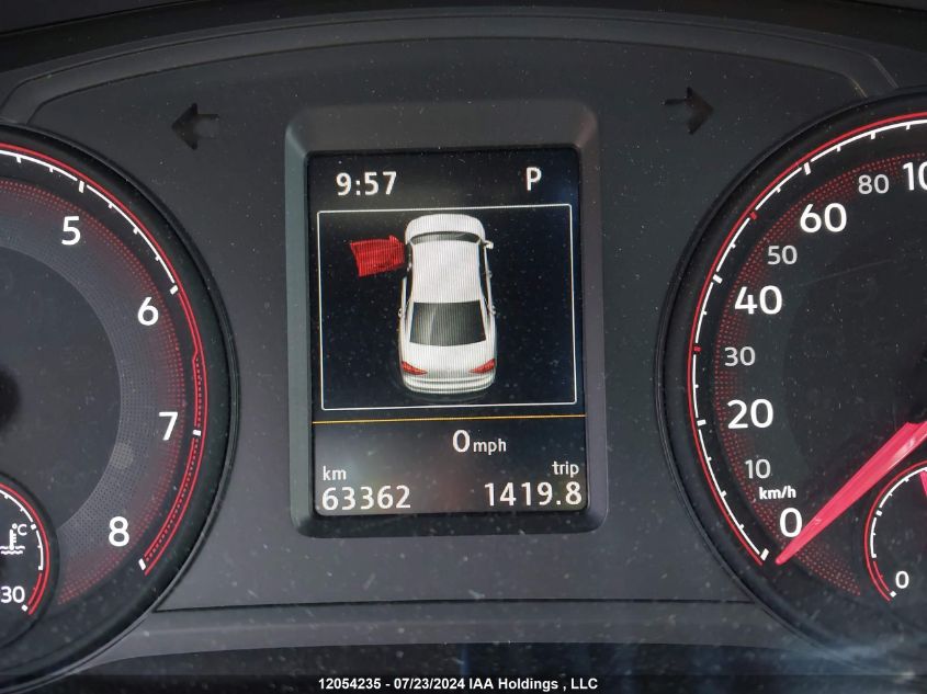 2020 Volkswagen Passat VIN: 1VWEA7A3XLC005419 Lot: 12054235