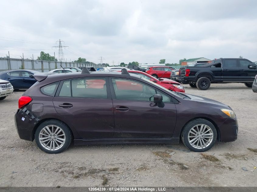 2012 Subaru Impreza Premium VIN: JF1GPAD69CH230890 Lot: 12054239