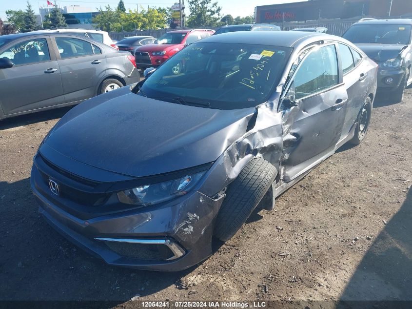 2020 Honda Civic Sedan VIN: 2HGFC2F57LH005214 Lot: 12054241