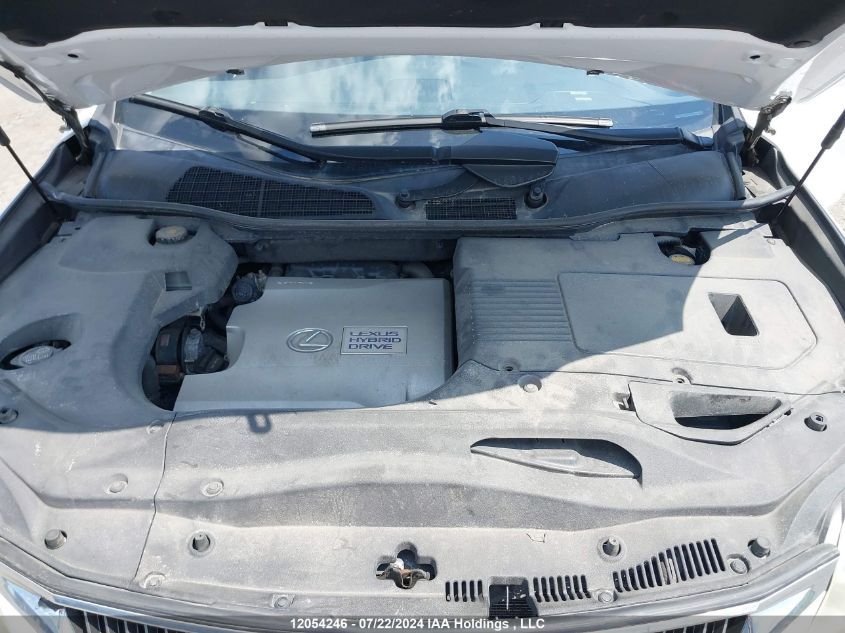 2011 Lexus Rx 450H VIN: JTJBC1BA4B2418223 Lot: 12054246