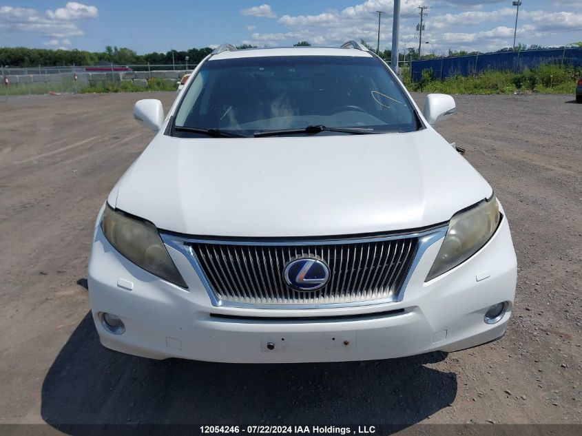 2011 Lexus Rx 450H VIN: JTJBC1BA4B2418223 Lot: 12054246