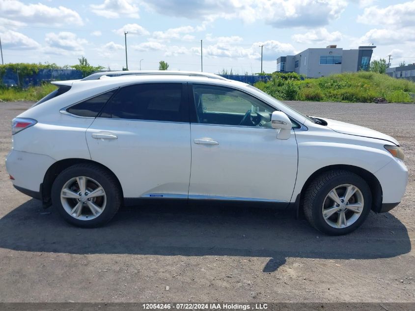 2011 Lexus Rx 450H VIN: JTJBC1BA4B2418223 Lot: 12054246