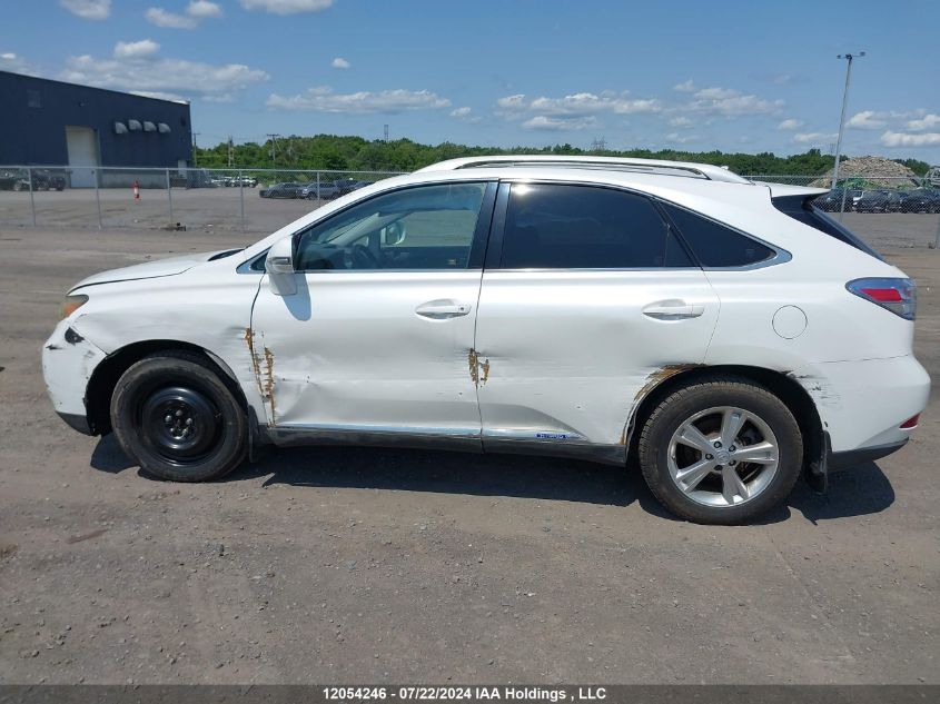 2011 Lexus Rx 450H VIN: JTJBC1BA4B2418223 Lot: 12054246