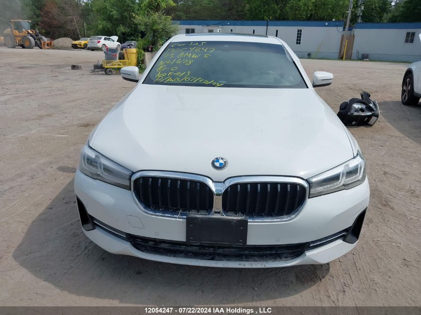 WBA13BJ03PCN21628 2023 BMW 5 Series 530Xi