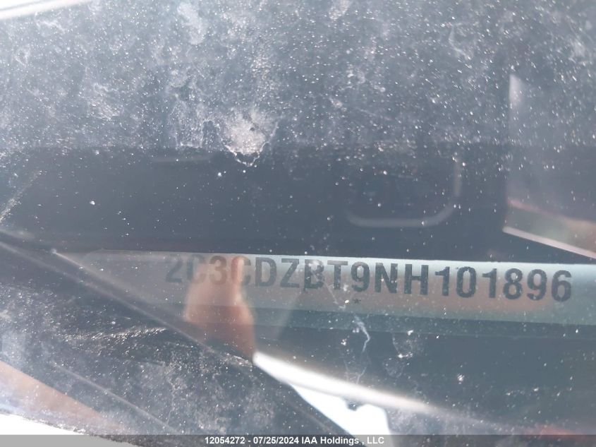 2022 Dodge Challenger R/T VIN: 2C3CDZBT9NH101896 Lot: 12054272