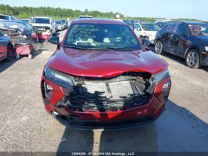 2024 Chevrolet Trax VIN: KL77LGE29RC221520 Lot: 12054280