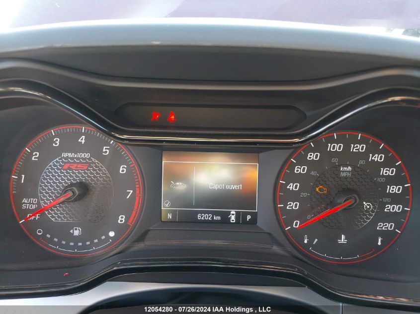 2024 Chevrolet Trax VIN: KL77LGE29RC221520 Lot: 12054280