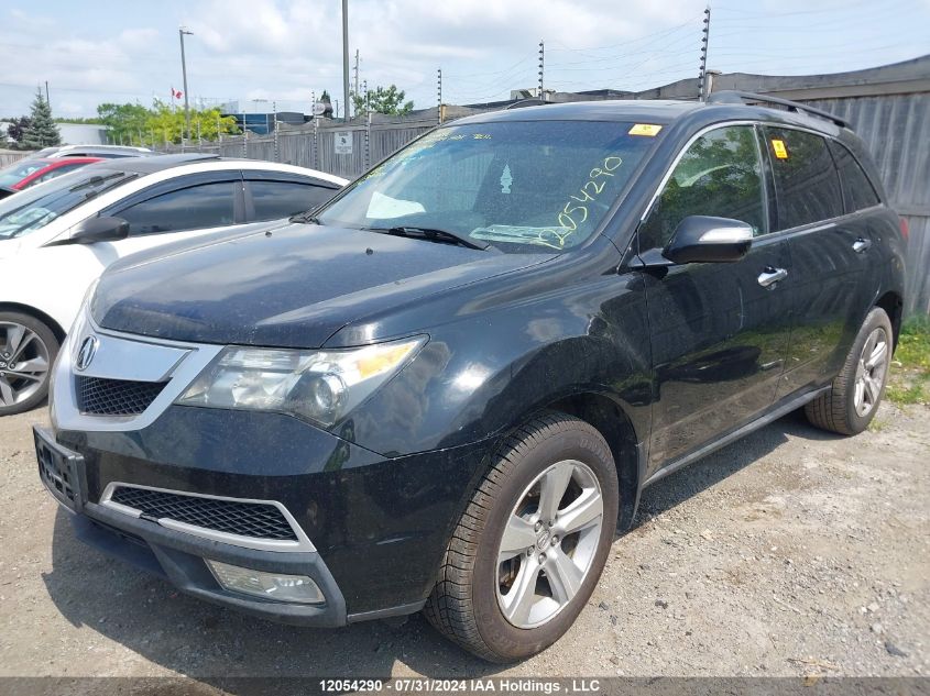 2011 Acura Mdx Technology VIN: 2HNYD2H65BH501406 Lot: 12054290