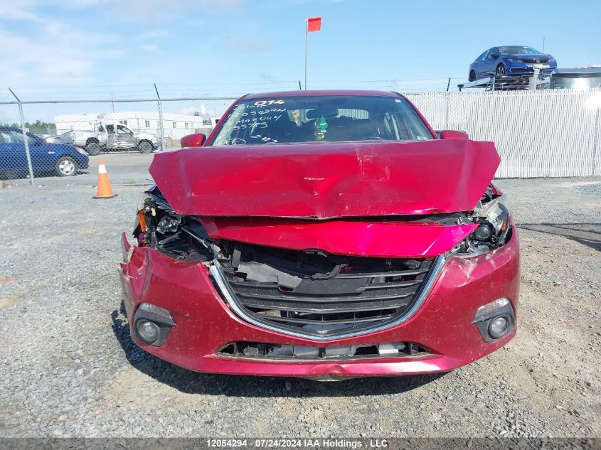 2014 Mazda 3 Touring VIN: JM1BM1V7XE1153785 Lot: 12054294