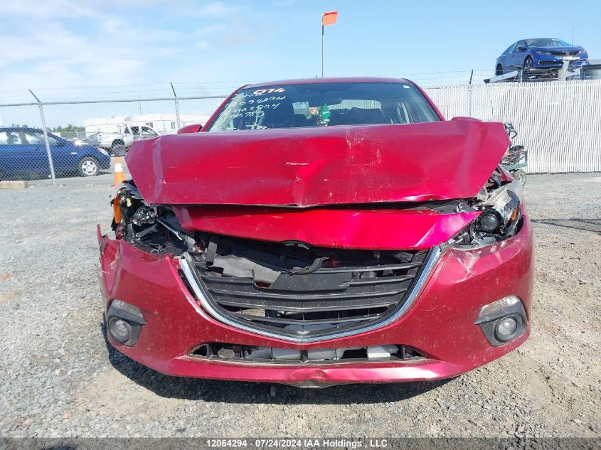 2014 Mazda 3 Touring VIN: JM1BM1V7XE1153785 Lot: 12054294