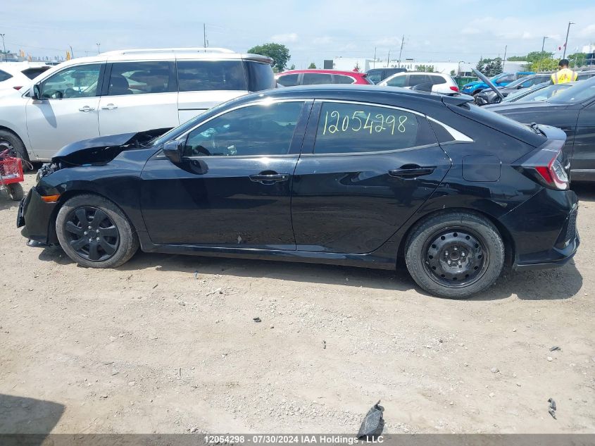 2018 Honda Civic Lx VIN: SHHFK7H3XJU301744 Lot: 12054298