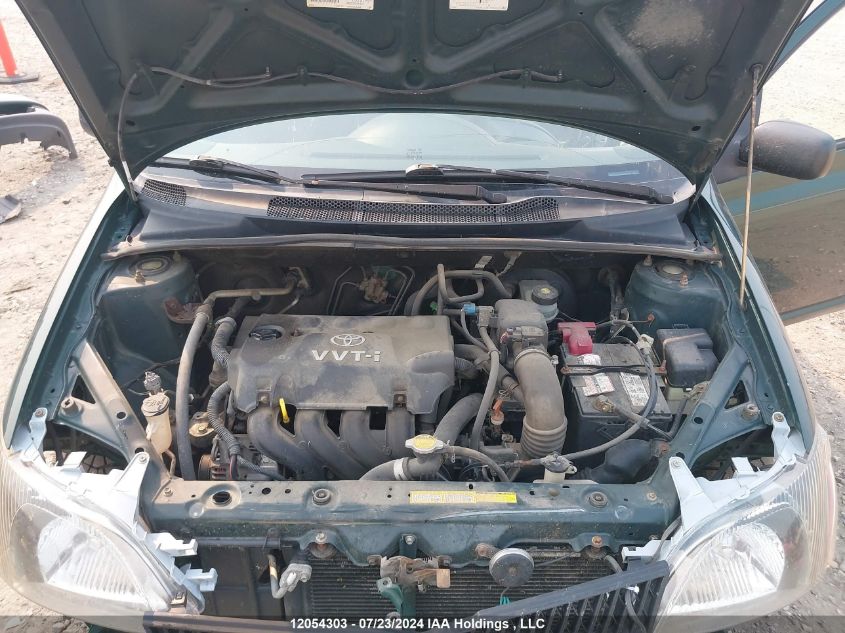 2000 Toyota Echo VIN: JTDBT1235Y0087256 Lot: 12054303