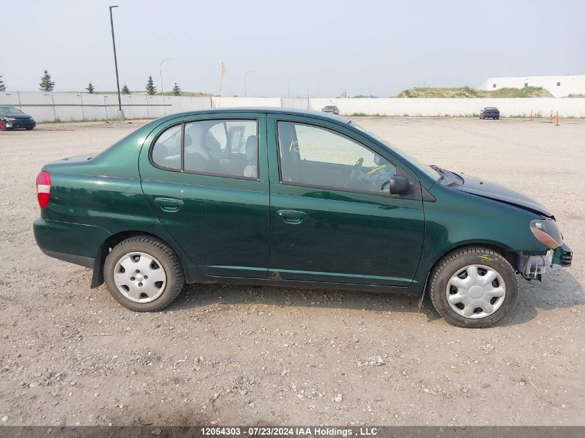 2000 Toyota Echo VIN: JTDBT1235Y0087256 Lot: 12054303