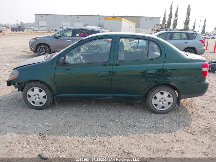 2000 Toyota Echo VIN: JTDBT1235Y0087256 Lot: 12054303