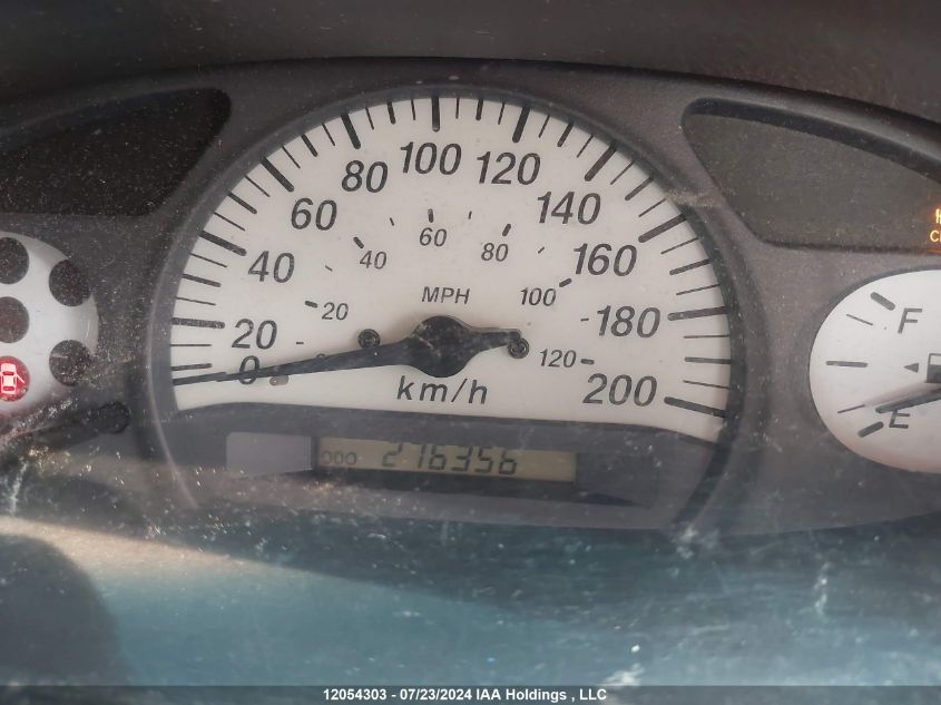 2000 Toyota Echo VIN: JTDBT1235Y0087256 Lot: 12054303