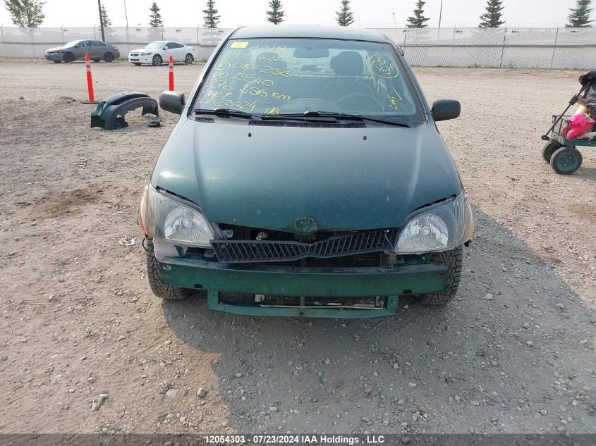 2000 Toyota Echo VIN: JTDBT1235Y0087256 Lot: 12054303
