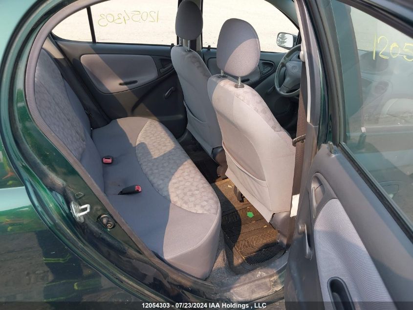 2000 Toyota Echo VIN: JTDBT1235Y0087256 Lot: 12054303