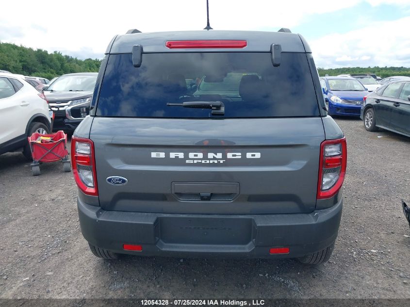 2024 Ford Bronco Sport Big Bend VIN: 3FMCR9B67RRE70818 Lot: 12054328