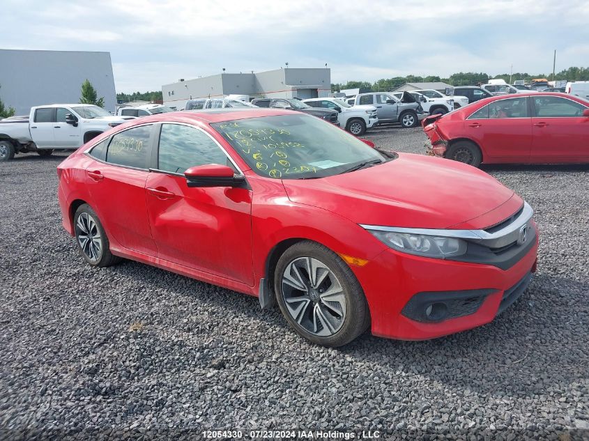 2018 Honda Civic Ex VIN: 2HGFC1F48JH105952 Lot: 12054330