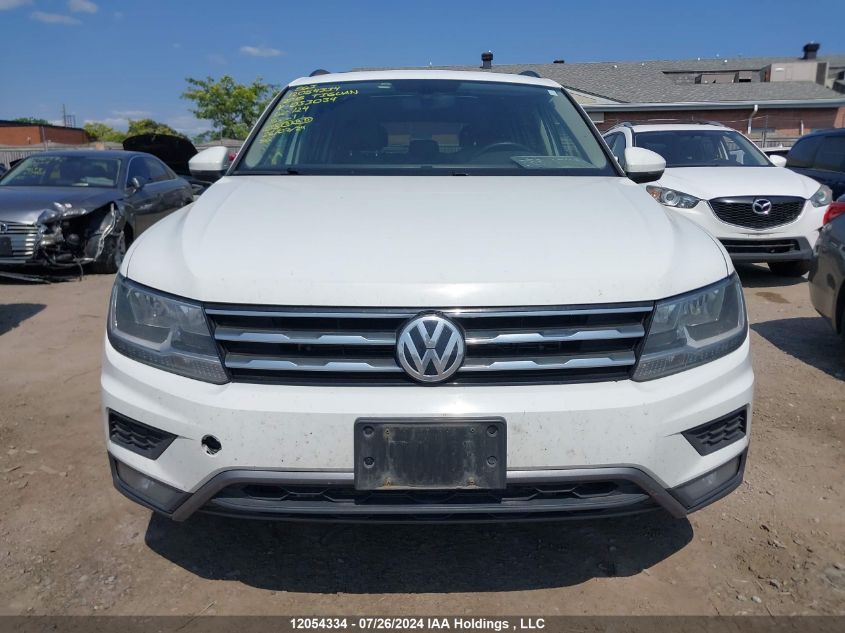 2018 Volkswagen Tiguan VIN: 3VV2B7AX5JM033034 Lot: 12054334