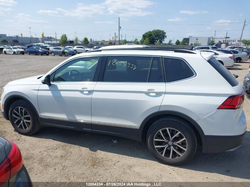 2018 Volkswagen Tiguan VIN: 3VV2B7AX5JM033034 Lot: 12054334