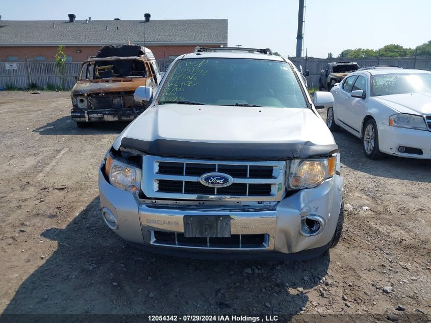 2012 Ford Escape Limited VIN: 1FMCU9EG7CKC31767 Lot: 12054342