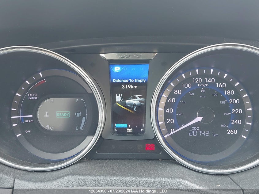 2012 Hyundai Sonata Hybrid Premium VIN: KMHEC4A47CA033903 Lot: 12054350