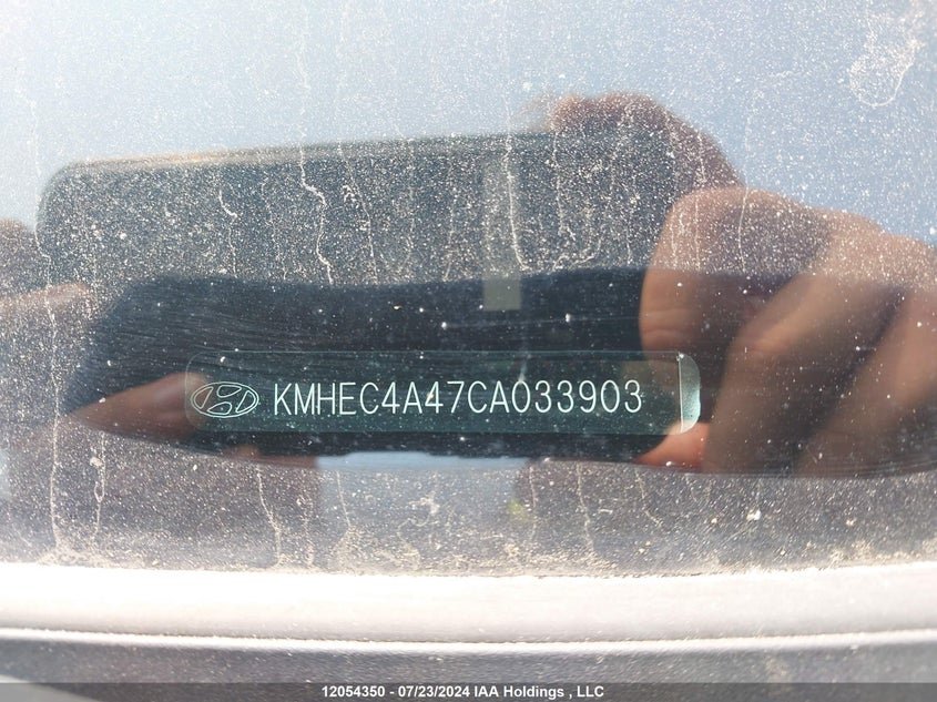 2012 Hyundai Sonata Hybrid Premium VIN: KMHEC4A47CA033903 Lot: 12054350