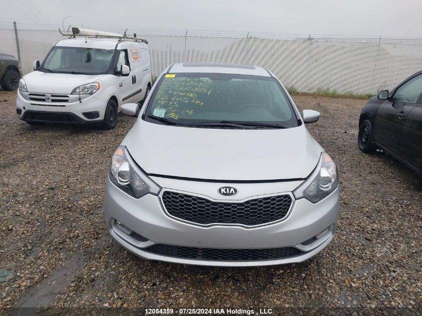 2016 Kia Forte VIN: KNAFX4A65G5560851 Lot: 12054359