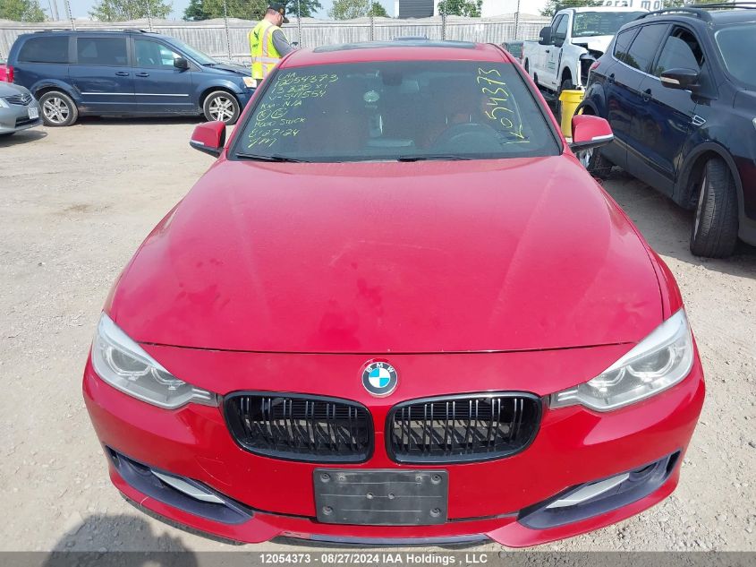 2013 BMW 328 Xi VIN: WBA3B3C56DF541554 Lot: 12054373