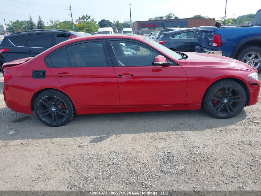 2013 BMW 328 Xi VIN: WBA3B3C56DF541554 Lot: 12054373