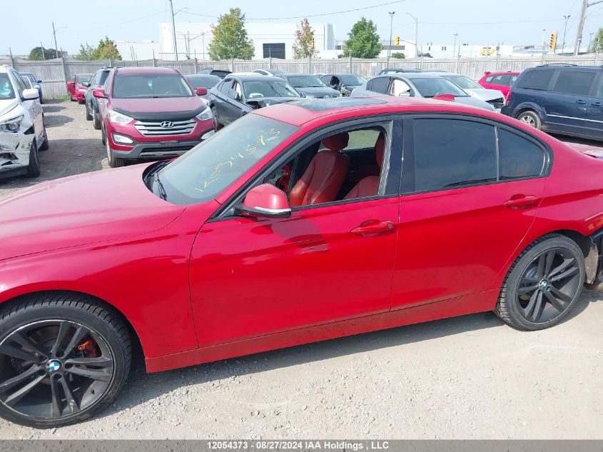 2013 BMW 328 Xi VIN: WBA3B3C56DF541554 Lot: 12054373