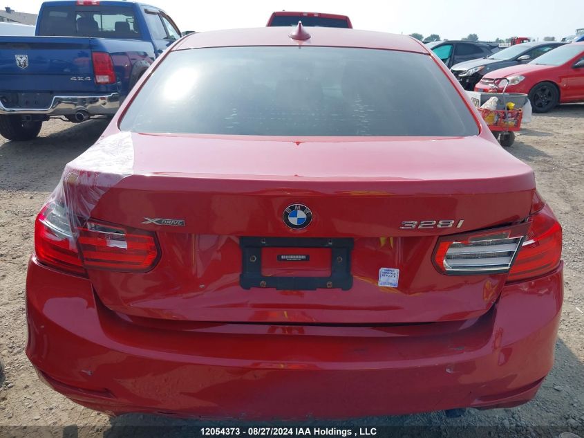 2013 BMW 328 Xi VIN: WBA3B3C56DF541554 Lot: 12054373