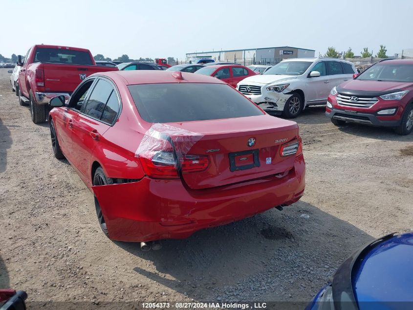 2013 BMW 328 Xi VIN: WBA3B3C56DF541554 Lot: 12054373