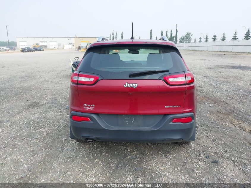 2015 Jeep Cherokee Sport VIN: 1C4PJMAB1FW662193 Lot: 12054386