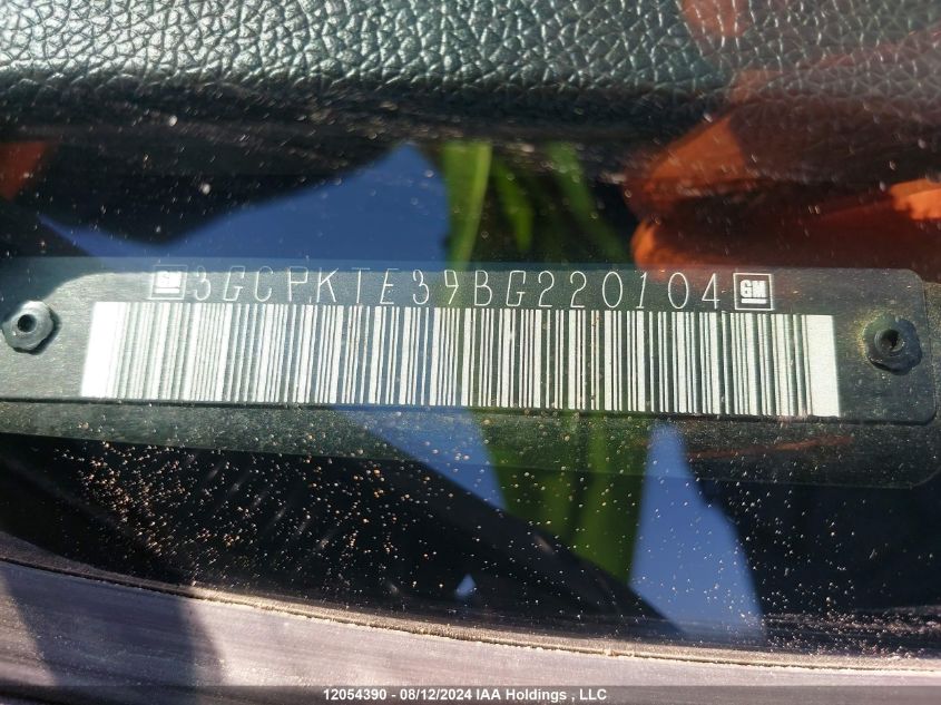 2011 Chevrolet Silverado 1500 Ltz VIN: 3GCPKTE39BG220104 Lot: 12054390