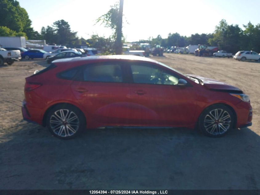 2021 Kia Forte Gt VIN: KNAF45A71M5097013 Lot: 12054394